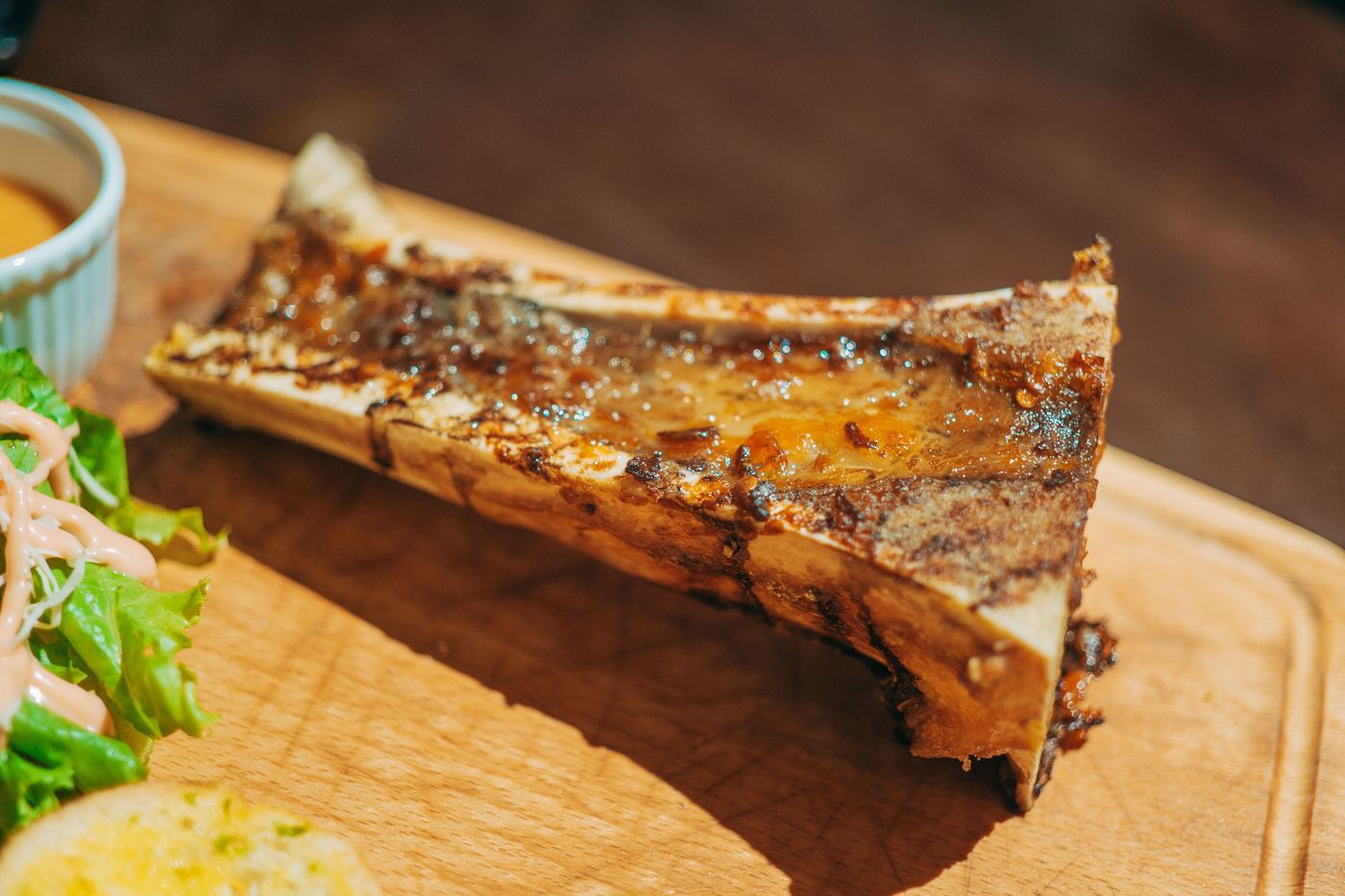 Roasted bone marrow
